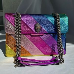 Kurt Geiger Rainbow Metallic Kensington Large